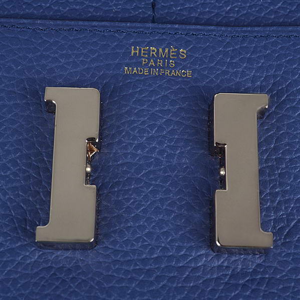 Cheap Fake Hermes Constance Long Wallets Royalblue Calfskin Leather Gold - Click Image to Close